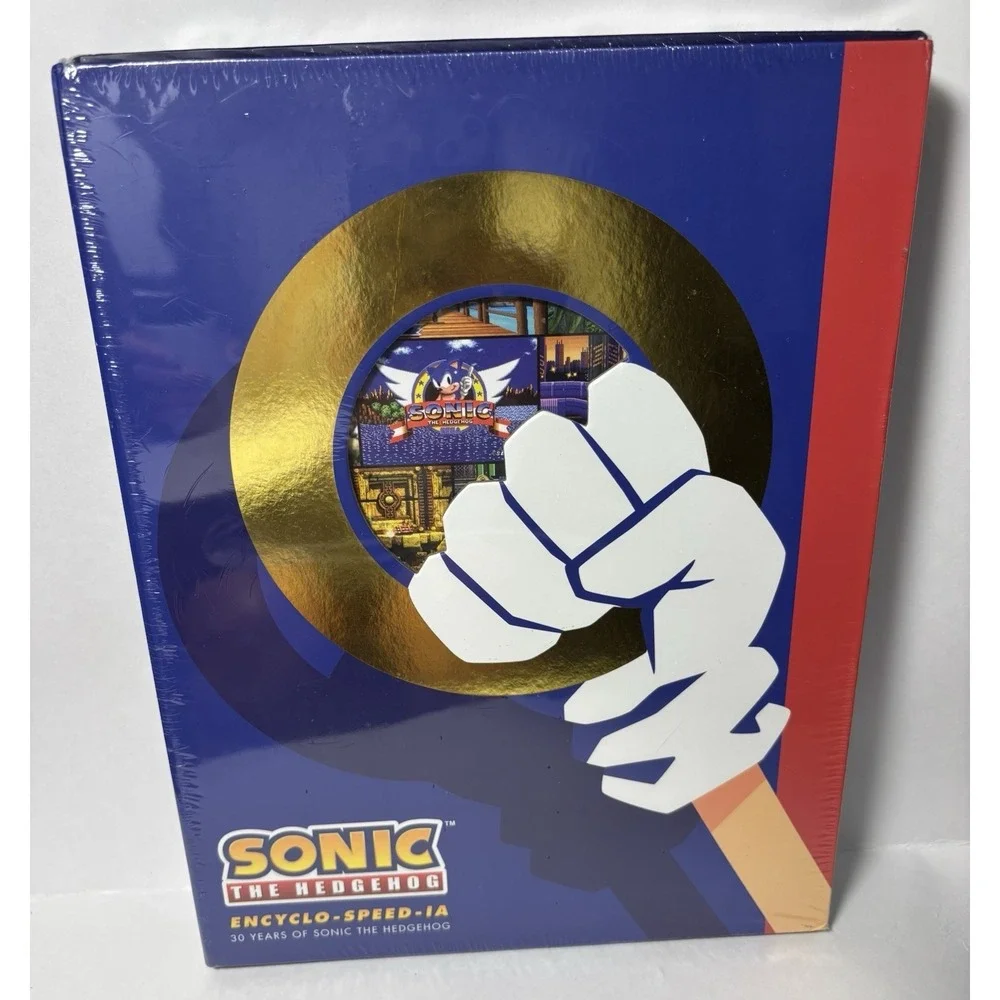 Sonic The Hedgehog Encyclo-Speed-ia Deluxe Edition Sealed Hardcover Book